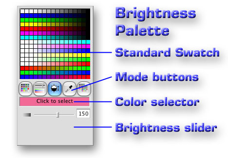 Brightness Palette