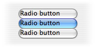 kSystemButton Radio Buttons On Mac OS X