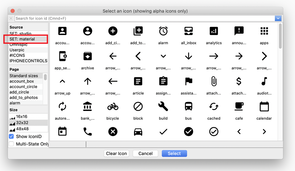 svg icon library